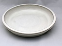 ROUND SAUCER, WHITE WHITE, OD 11.5", ID 9"