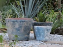 TUSCANSUN POT, AEGEAN SEA, 20.0"X16.0", 17.0"X13.0", 13.0'X10.0"