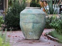 ANCIENT WINE VESSEL, VERDIGRIS, 24.5"x33.0"